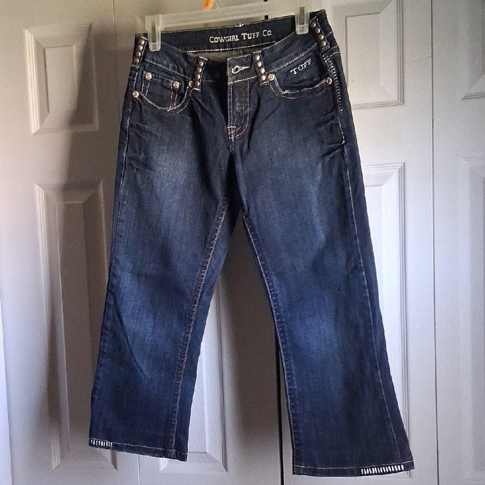 Cowgirl Tuff Blue Bootcut Jeans Classic Style